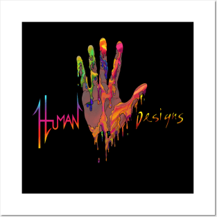 Limited edition Human Designs Logo Posters and Art